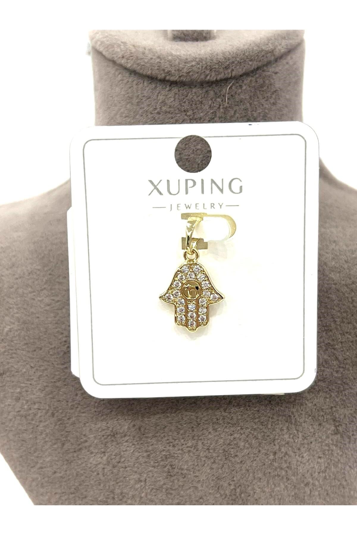 Fatma Ana Eli Kolye Ucu (14k Gold 1,4x1,2cm)