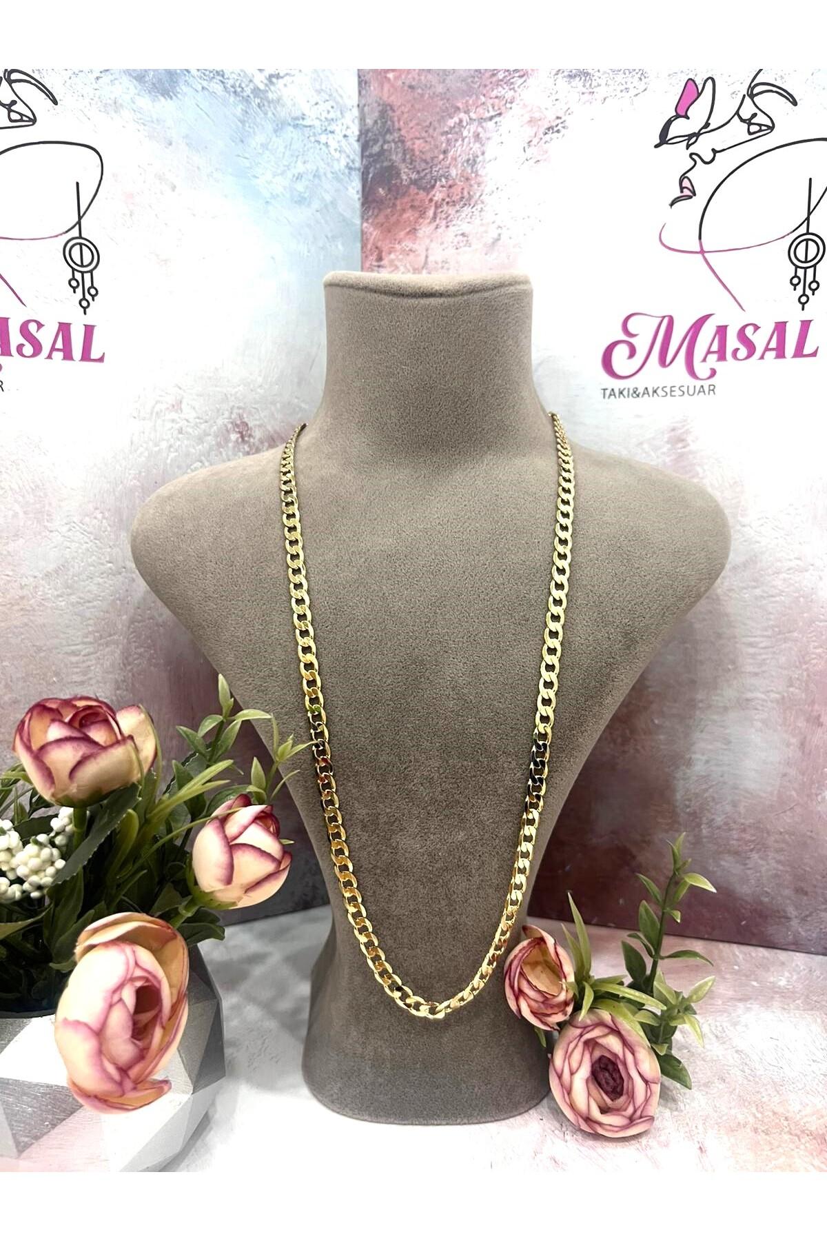 XUPING Özel Vip Seri Zincir Kolye Modelleri 60cm (0,6mm) - 14K Gold - Görsel 3